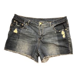 Time and Tru Jean Shorts Size: 18